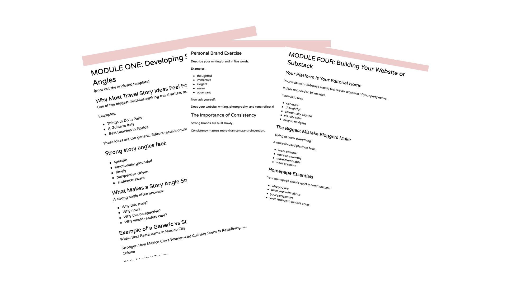 Getting Started As A Travel Writer: Templates, Strategy & Tactical Guidance for Emerging Writers